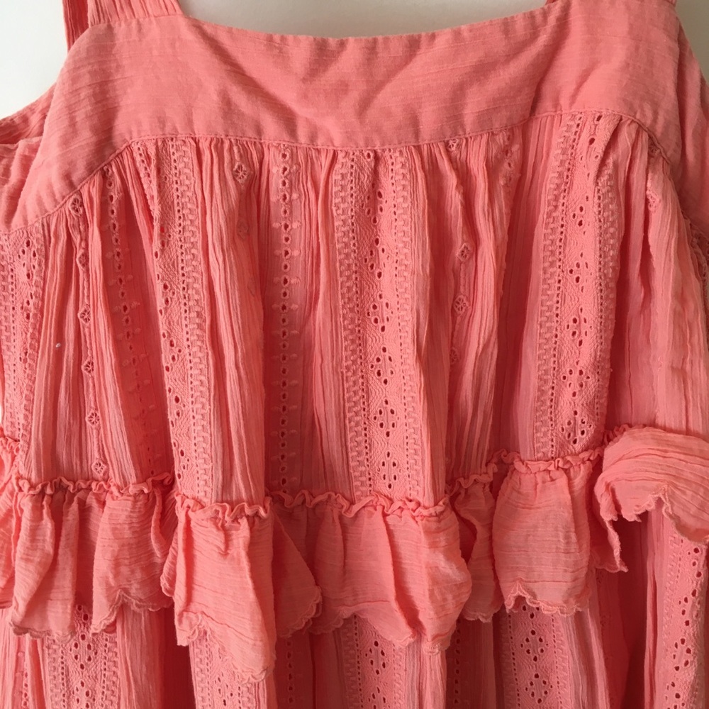 Sezane Embroidered Ruffles Dress - Picture 12 of 16